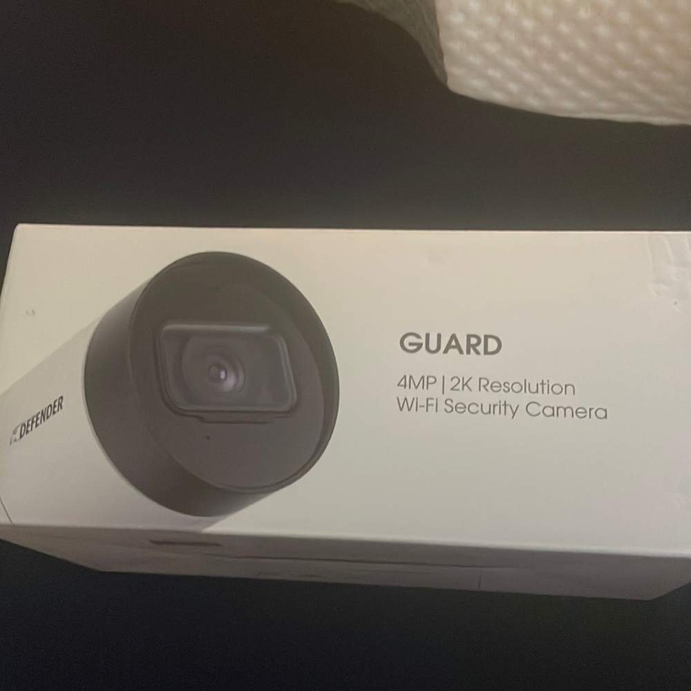 DEFENDER GUARD 4MP 2K RESOLUTION WiFi SECURITY CAMERA NWB 842751001482